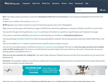 Tablet Screenshot of bcsprep.com